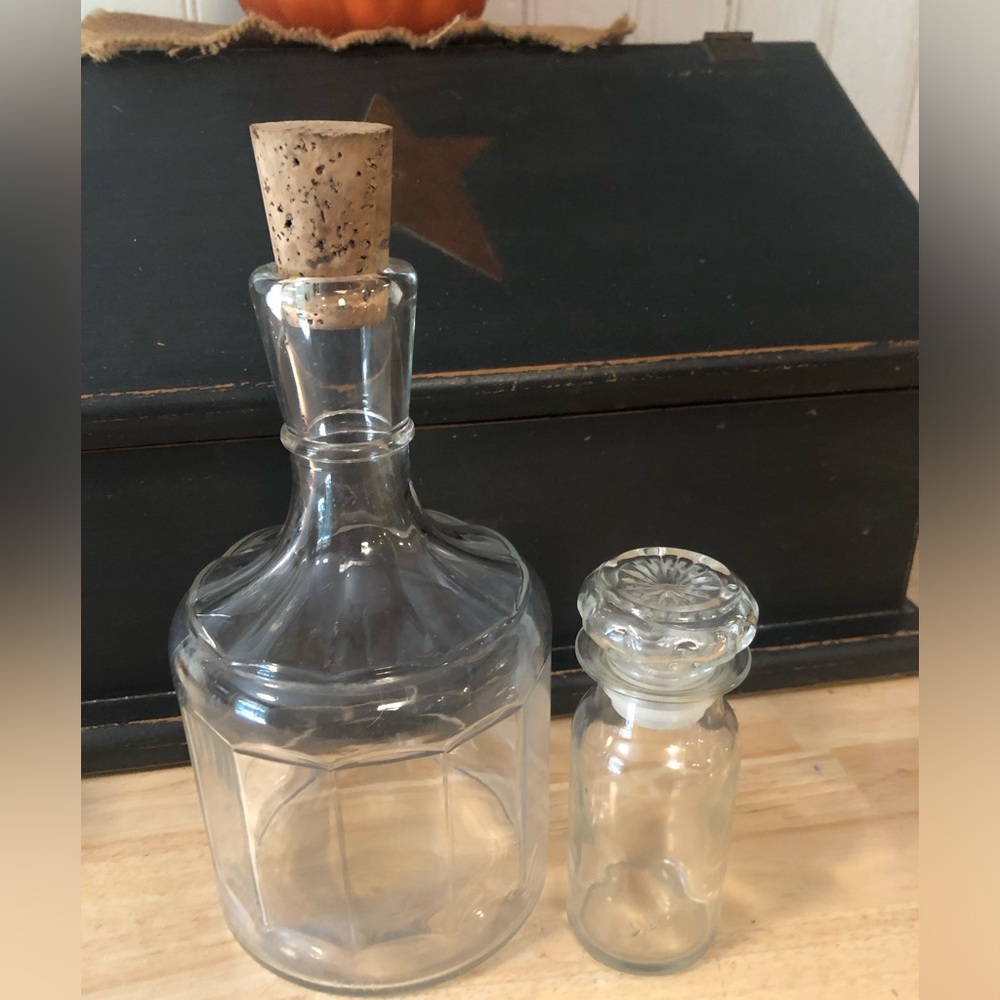 Pair of vintage decanters